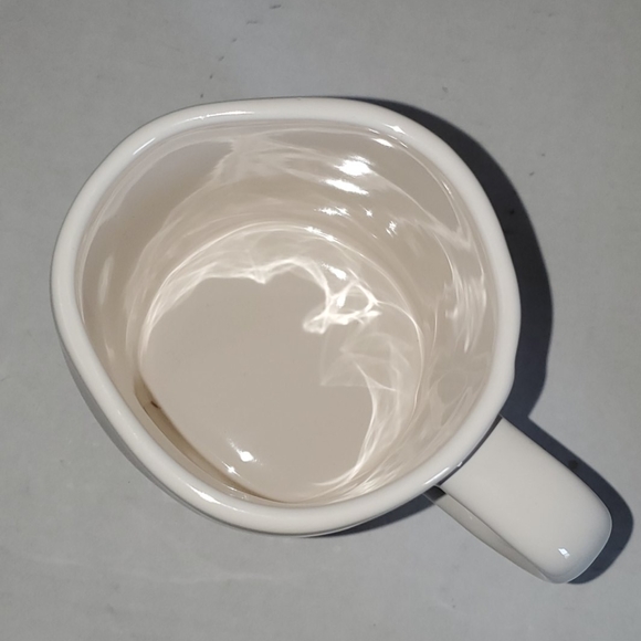 Rae Dunn Cup Mug Coffee Marine White Tea New main image 3